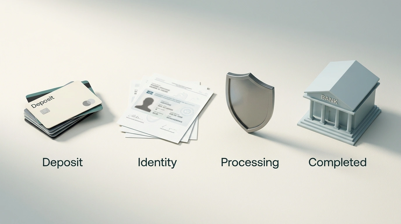 Hello Casino UK payments and verification workflow from cashier selection to bank arrival